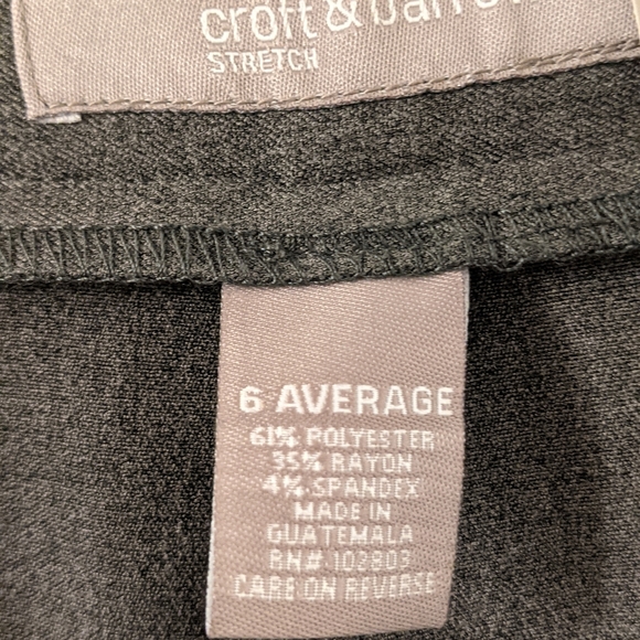 Croft and Barrow dress pant - Picture 4 of 6